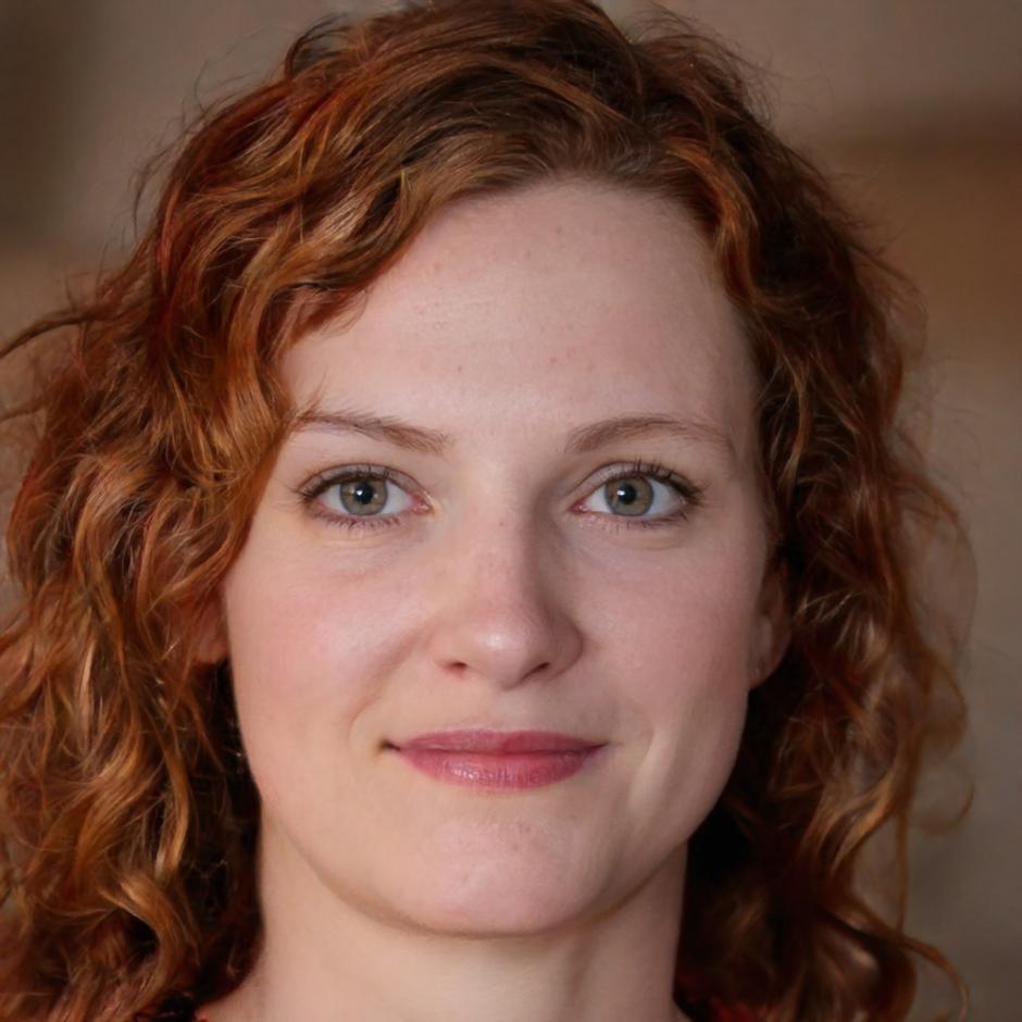 Portrait professionnel de Camille Moreau, spécialiste en présentation financière